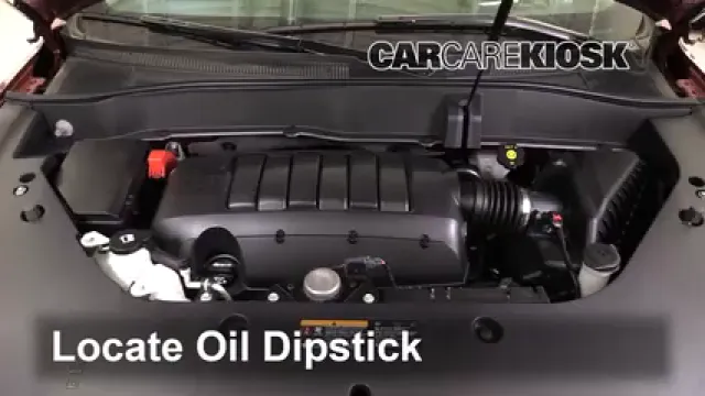 2017 GMC Acadia Limited 3.6L V6 Huile Vérifier le niveau de l'huile